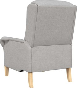 vidaXL Πολυθρόνα Σκούρο γκρι 76 x 94 x 102 εκ. ύφασμα