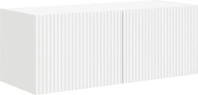 vidaXL Ντουλάπι Τηλεόρασης Τοίχου 2 pcs Λευκό 78,5 x 31 x 29,5 εκ