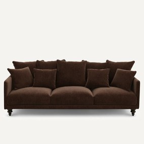 Καναπές από βελούδινο chenille, Lazare