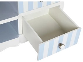 Τηλεόραση DKD Home Decor Λευκό Sky μπλε (120 x 48 x 60 cm)