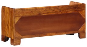 vidaXL Παγκάκι παπουτσιών 90x35x40 εκ Μασίφ ξύλο ακακίας