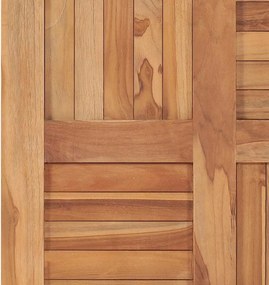 vidaXL Επιφάνεια Τραπεζιού 60 x 60 x 2,5 εκ. Μασίφ Ξύλο Teak