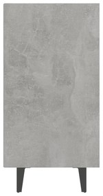 vidaXL Ραφιέρα Γκρι Σκυροδέματος 103,5 x 35 x 70 εκ. από Μοριοσανίδα