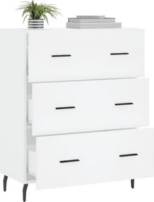 vidaXL Ντουλάπι Λευκό 69,5 x 34 x 90 εκ. από Επεξεργασμένο Ξύλο