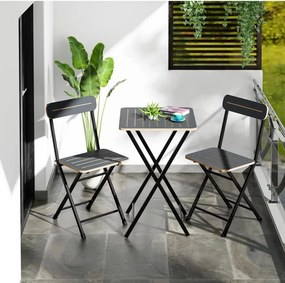 Βistro Σετ Κήπου Τραπέζι και Καρέκλες / Πεύκο 50x50x70 cm