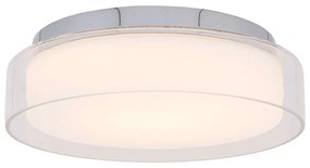 Φωτιστικό Οροφής - Πλαφονιέρα Pan S 8173 12W Led Φ30cm Chrome Nowodvorski Metal, Plastic