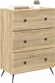 vidaXL Ντουλάπι με Συρτάρια 66 x 34,5 x 90 εκ Επεξεργασμένο Ξύλο