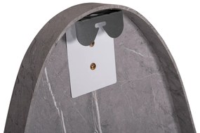 ΚΑΘΡΕΠΤΗΣ ΤΟΙΧΟΥ CRITHER HM4486.02 ΜΕ ΠΛΑΙΣΙΟ MDF ΣΕ GREY MARBLE ΧΡΩΜΑ 49x140Υεκ. - HM4486.02