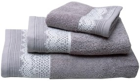 Πετσέτα 70x140 Karla 4 Grey Anna Riska