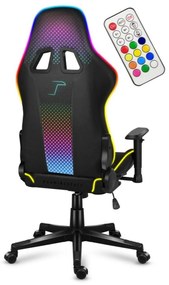 Καρέκλα Παιχνιδιού Huzaro HZ-Force 6.3 RGB Mesh Μαύρο