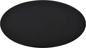 vidaXL Επιφάνεια Τραπεζιού Στρογγυλή 600 χιλ. από Ψημένο Γυαλί