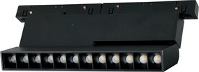 LED Φωτιστικό Μαγνητικής ράγας Flexo 4 με Γωνία 12W 3000K