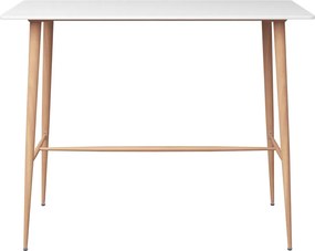 vidaXL Σετ Επίπλων Μπαρ 7 Τεμαχίων Λευκό / Γκρι