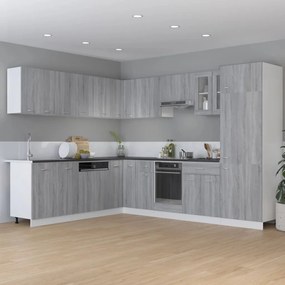 vidaXL Ντουλάπι Κουζίνας Γκρι sonoma75,5x75,5x80,5εκ. Επεξεργ. Ξύλο
