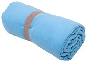 Πετσέτα Microfiber Μονόχρωμη 90x160 Σιέλ