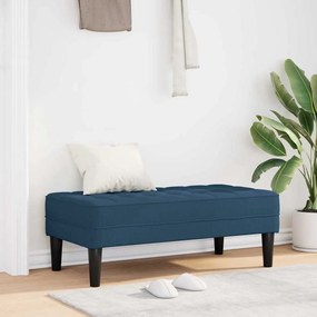 vidaXL Παγκάκι Μπλε 113x57x39 εκ. Υφάσμα