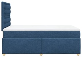 ΚΡΕΒΑΤΙ BOXSPRING ΜΕ ΣΤΡΩΜΑ ΜΠΛΕ 120X200 ΕΚ. ΥΦΑΣΜΑΤΙΝΟ 3291267