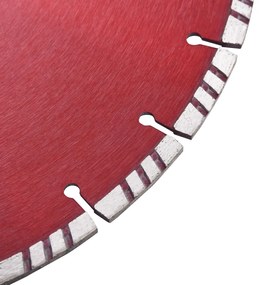 vidaXL Διαμαντόδισκος Κοπής Turbo 350 χιλ. Ατσάλινος