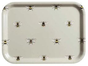 ΞΥΛΙΝΟΣ ΔΙΣΚΟΣ ΣΕΡΒΙΡΙΣΜΑΤΟΣ 27.2x20.2cm SOPHIE ALLPORT - BEES (SMALL)
