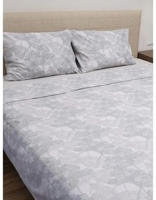 Σετ Σεντόνια Cotton Feelings 2032 Grey Μονό (165x270)