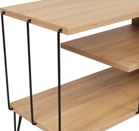 Έπιπλο Τηλεόρασης - Eze - Χρώμα Δρυς - 120x30x45εκ