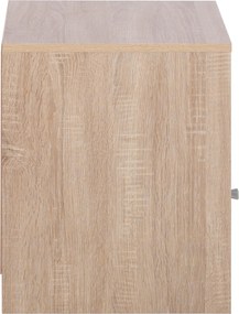 ΚΟΜΟΔΙΝΟ ΜΕΛΑΜΙΝΗΣ MALORY SONAMA-ΓΚΡΙ 40x40x50Yεκ.HM2205.04
