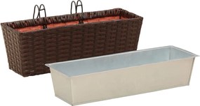 vidaXL Ραφήνα Μέταλλο