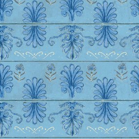 Ταπετσαρία Mykonos Villa Motif Wp30041 52X1000Cm Light Blue Mindthegap 52x1000cm