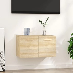 vidaXL Ντουλάπι Τοίχου Sonoma Δρυς 60x36,5x35 εκ. Επεξεργασμένο Ξύλο