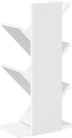 vidaXL Ράφι Δέντρου 4-Επιπέδων 30 x 18 x 60 εκ Επεξεργασμένο Ξύλο