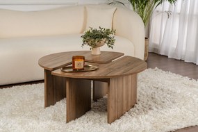 Coffee Table Moira - Walnut Walnut