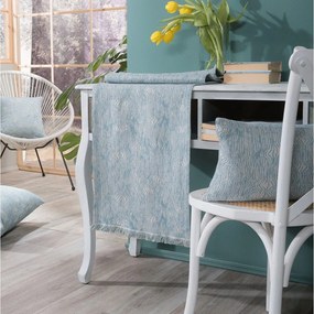 Τραβέρσα Anzio 08 Blue Teoran 45X180 Cotton-Polyester