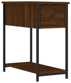 vidaXL Κομοδίνα 2 τεμ. Καφέ Δρυς 30 x 60 x 60 εκ. από Επεξεργ. Ξύλο