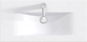 vidaXL Λεκάνη μπάνιου Χρωμέ 81 x 40 x 17,5 εκ. Μέταλλο