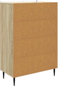 vidaXL Πλαϊνό γραφείο Sonoma Δρυς 66 x 34,5 x 97 εκ.