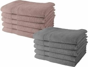 Σετ πετσέτες TODAY Γκρι 10 Τεμάχια (x10)