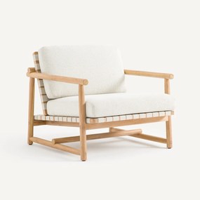 Πολυθρόνα κήπου από ξύλο teak, Talulah