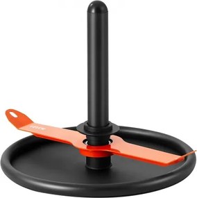 VEVOR Weight Power Pull Push Sled Workout Fitness Training Sled Orange Black