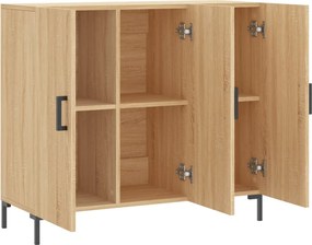 vidaXL Ντουλάπι Sonoma δρυς 90x34x80 εκ. Επεξεργασμένο Ξύλο