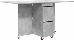 vidaXL Τραπέζι φαγητού 140 x 80 x 77 cm Επεξεργασμένο Ξύλο