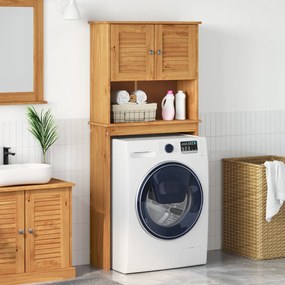 vidaXL Ντουλάπα Πλυντηρίου με ράφι καφέ μελί 72.5 x 27 x 161 εκ