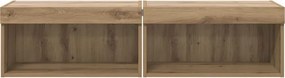 vidaXL Σετ επίπλου τηλεόρασης 2 pcs Artisan Oak Επεξεργασμένο ξύλο