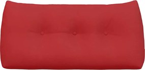 vidaXL Μαξιλάρι Πλάτης Κόκκινο 100 x 24 x 50 εκ ύφασμα