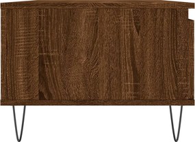 vidaXL Τραπεζάκι Σαλονιού Καφέ Δρυς 90x50x36,5 εκ. Επεξεργασμ. Ξύλο