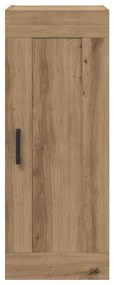 vidaXL Επιτοίχιο ντουλάπι Artisan Oak 34,5 x 34 x 90 εκ.