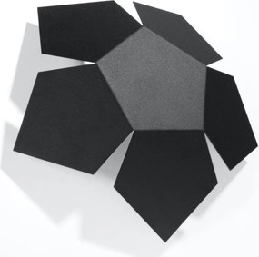 Απλίκα Τοίχου Sollux Penta Black SL.0423