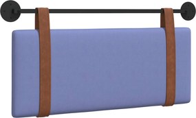 vidaXL Κρεμαστό Κεφαλάρι Μπλε τζην Αντίκα PU