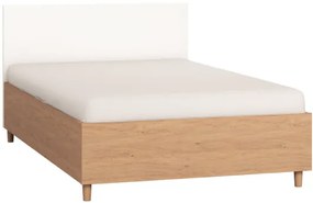 Κρεβάτι Simple-120 x 200-Φυσικό - Λευκό - 125.00Χ202.50Χ89.50cm