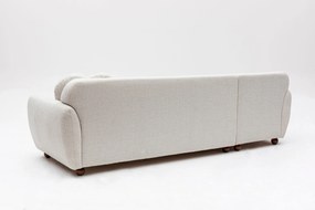 Corner Sofa Eddy Corner Left (CHL-3R) - White White