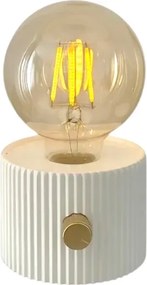 Επαναφορτιζόμενη επιτραπέζια λάμπα LED με Dimmer - YH008 - 817452 - White